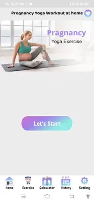 Pregnancy Yoga Workout - Exerc android App screenshot 6